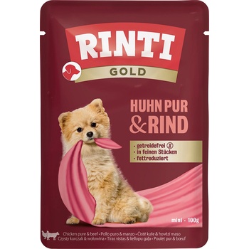 Rinti Gold kuracie a hovädzie 10 x 100 g