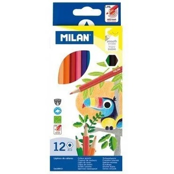 MILAN Цветни моливи MILAN Triangular 12 цвята