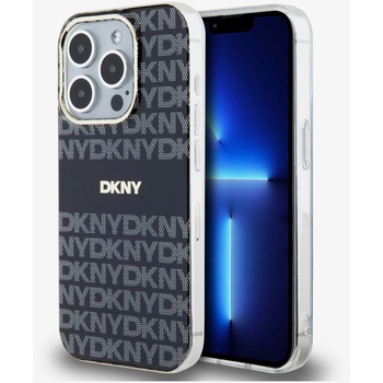 DKNY PC/TPU Repeat Pattern Tonal Stripe Magsafe Back Cover за iPhone 13 Pro Black DKNY DKNY | Cheren | МЪЖЕ | UNI