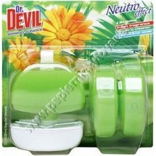 Dr. Devil Neutro Effect tekutý WC blok Spring Jungle 3 x 55 ml