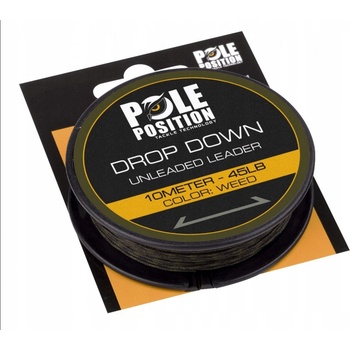 Pole Position návazcový materiál Drop Down Unleaded Leader Weed 10m 45lb