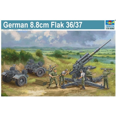 Trumpeter German 8.8cm Flak 36/37 1:35