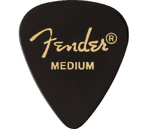 Fender 351 Shape Picks, Medium, Black
