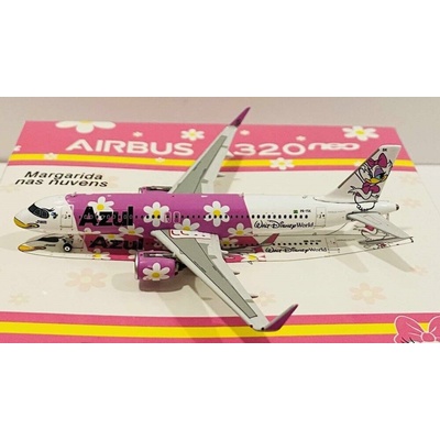 Phoenix A320-251N Azul Linhas Aéreas Brasileiras Daisy DuckWalt Disney World Colors Named Margarida nas nuvens 1:400