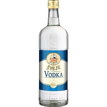 R.Jelínek Vodka Švejk 37,5% 1 l (holá láhev)