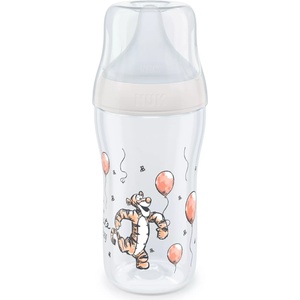 Nuk Бебешко шише Nuk Perfect Match - Disney , Temperature control, PP, 260 ml, размер М, Тигър (10216309) - ozone