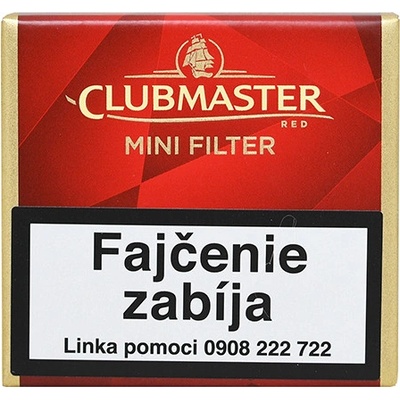 Clubmaster Mini Red Filter 20 ks