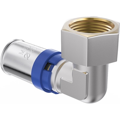 Mexen PEX-P половинно-гъвкава тръба, натисквателно коляно, пресоващо PEX 20 x 3/4 GW - W97136-2034F-00 (W97136-2034F-00)