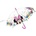 Disney MINNIE Colored Balls автоматичен чадър