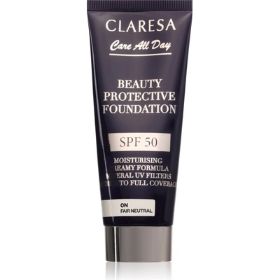 Claresa Care All Day Beauty Protective Foundation защитен фон дьо тен SPF 50 цвят 0N Fair Neutral 30ml