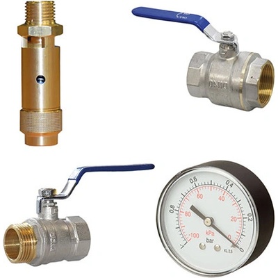 ABAC KVP200-11 Sada armatur pro vzdušník VVP2-200-11