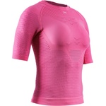 X-Bionic Дамска тениска X-Bionic Women's Effektor Shirt S/S Running shirt - Neo Pink / X White (916-3657-0113)