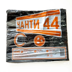 ЛАЙТС ТОРБА 44/70 ЧЕРНА 50БР. 25МИК