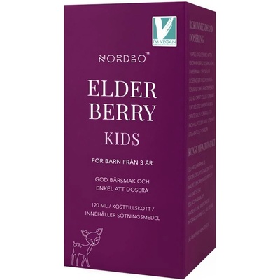 Nordbo Elderberry Kids 120 ml