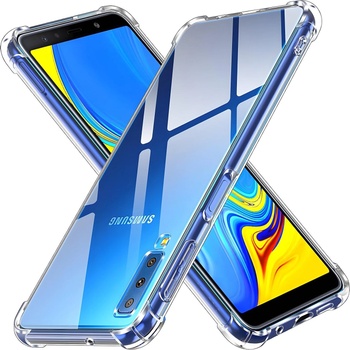 Techsuit Силиконов калъф с подсилени ръбове за Samsung Galaxy A7 2018 - Прозрачен KP29998 (29998)