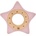 Kikkaboo Чесалка дърво-силикон Star Pink (31303020058)