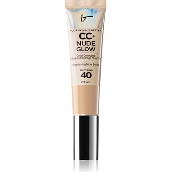 IT Cosmetics Your Skin But Better CC + Nude Glow make-up pre rozjasnenie pleti SPF40 Light Medium 32 ml