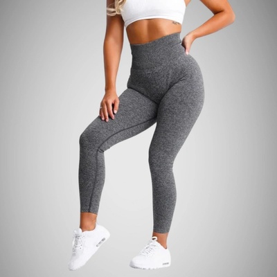 Legínovo Push-up legíny tmavo sivé Carpee