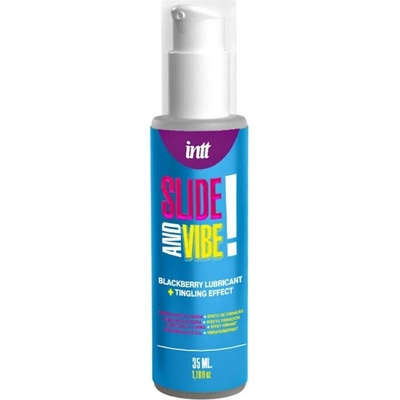 intt Slide and Vibe Blackberry Tingling Effect Lubricant 35 ml