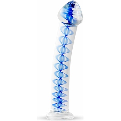 Gildo Glass Dildo No. 4 hladké sklenené dildo 17,5 x 2,9–3,8 cm