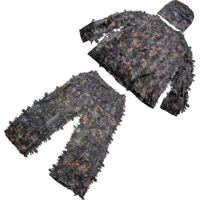 Mil-tec maskovací Ghillie Suit Oak Leaf 3D woodland