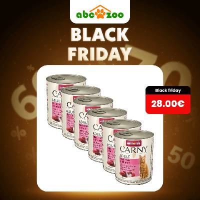 Animonda Carny Adult - Hovädzie a morka s krevetami 6 x 800 g