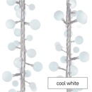 Emos D5AC01 40 LED cherry řetěz kuličky 2,5 cm 4 m venkovní i vnitřní studená bílá časovač