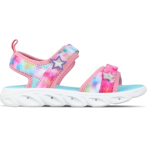 Slazenger Юношески сандали Slazenger Light Up Sole Sandals Juniors - Pink/Blue