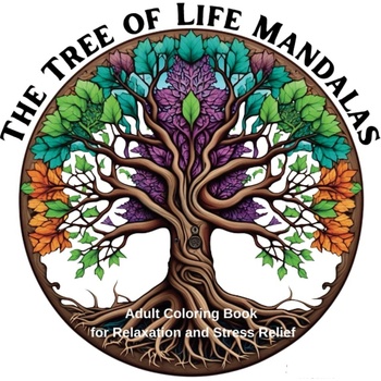 The Tree of Life Mandalas antistresové omaľovánky Bright Tree publishing