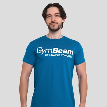 GymBeam Тениска Lift Blue XXL