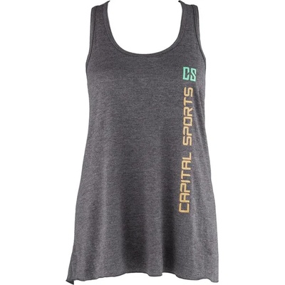 Capital Sports потник за тренировка за жени, тъмно сиво, размер M (STS3-CSTF2) (STS3-CSTF2)