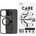 Panzer Гръб CARE by PanzerGlass за iPhone 15 Pro Max Flagship Black MagSafe - Черна рамка