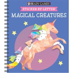 Brain Games - Sticker by Letter: Magical Creatures (ISBN: 9781645584889)