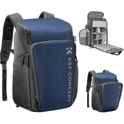 K&F Concept Фото раница Alpha Backpack Air 25L -Тъмно син