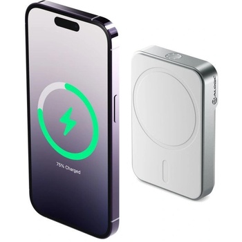 ALOGIC MSPB5KWH външна батерия/пауър банк 5000 mAh Безжично зареждане Бяла (MSPB5KWH) (MSPB5KWH)