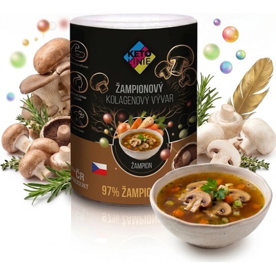 Ketolinie Houbový kolagenový vývar 300 g