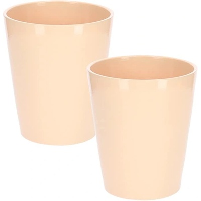 KOTARBAU Sada 2 keramických kvetináčov 150 x 1 20 mm Powder Ružová