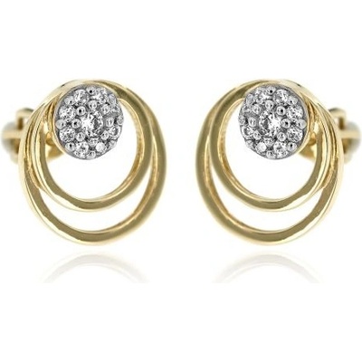 Zlatnictví U Kostela zlaté dámské náušnice 964