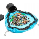 CoZy Hracia podložka a vak na hračky 2v1 Modrá