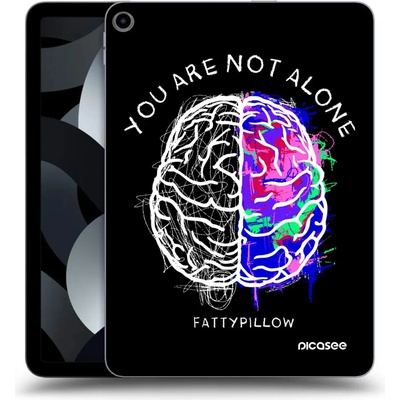 Picasee silikónový prehľadný obal Apple iPad Air 5 10.9 2022 Brain White