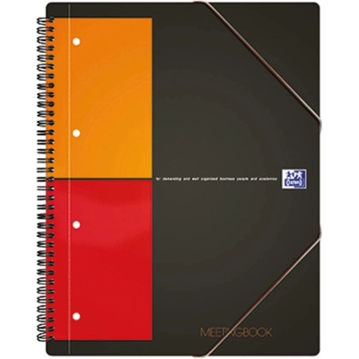 Oxford International Meetingbook A4+ štvorčekovaný 80 listov