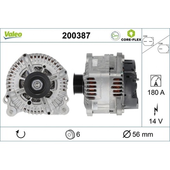 Generátor VALEO 200387
