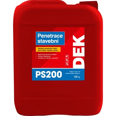 Penetrace stavební DEK PS200 10 kg