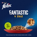 Kapsičky pre mačky Felix Fantastic kura hovädzie králik jahňacie v želé 24 x 85 g