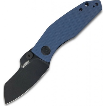 KUBEY Monsterdog Liner Lock Folding Knife Denim G10 Handle KU337B