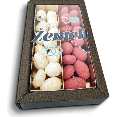 Sablio Mandle v čokoláde Ženích šíp 2 x 80 g