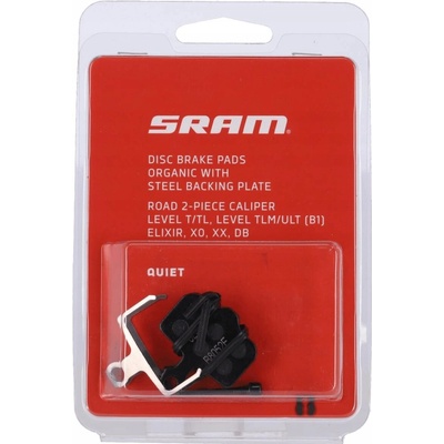 Sram AM DB Brake Pad ORG/STL ELXR/LVL/2P QT