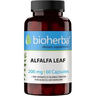 Bioherba Alfalfa Leaf 200 mg [60 капсули]