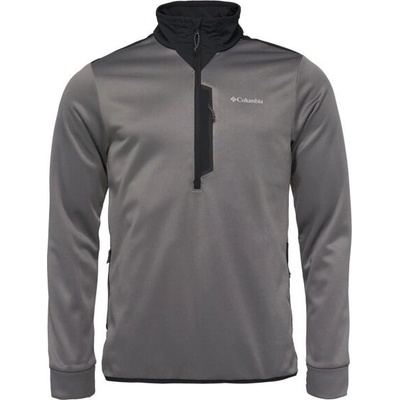 Columbia TECH Fleece HALF ZIP tmavě šedá