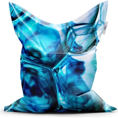 Sablio Sedací vak Modré bubliny 200x140 cm